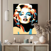 Painting by Numbers Marilyn Monroe Portrait